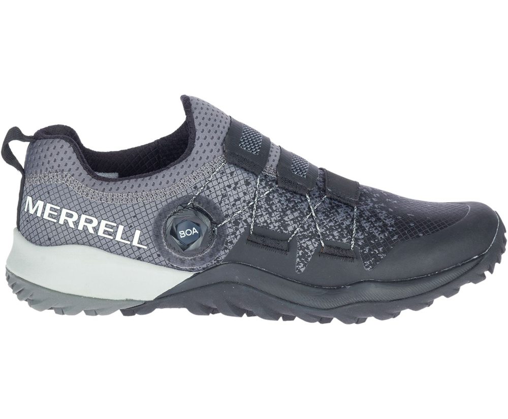 Merrell Sneakers Black/Grey - Momentous 2 Boa - Mens 31RJXVALU